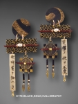 E176-BLACK-GOLD-CALLIGRAPHY E176-BLACK-GOLD-CALLIGRAPHY