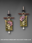E548 ANTIQUE GREEN MINT GOLD DUSTY ROSE LILAC E548 ANTIQUE GREEN MINT GOLD DUSTY ROSE LILAC