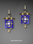 E596-COBALT,GOLD E596-COBALT,GOLD